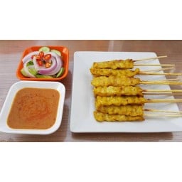 หมูสะเต๊ะบ้านอาม่า