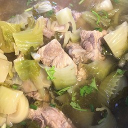 ต้มซี่โครงผักกาดดอง