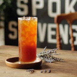 ICED LAVENDER ROSE TEA