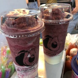 บลูเบอร์รี่ สมูทตี้ โยเกิร์ต