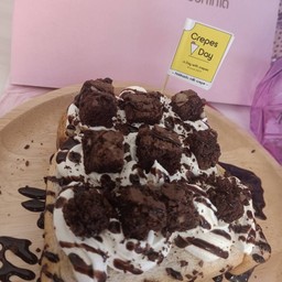 ปังปิ้งครีมสด บราวนี่