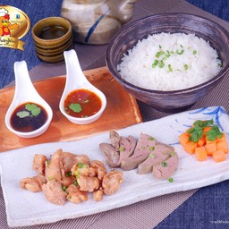 ข้าว+ตับ+เอ็นข้อไก่