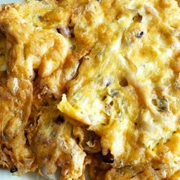 ข้าวไข่เจียว 2 ฟอง - เห็ดหูหนู