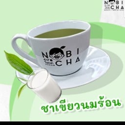 ชาเขียวนมร้อน