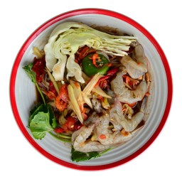 ส้มตำกุ้งสด