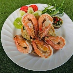 ครัวตัวกลม อาหารตามสั่ง@ตลาดนัดรถไฟศรีนครินทร์