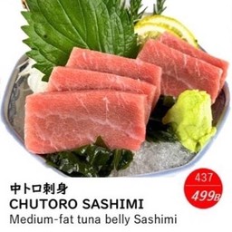 437.CHUTORO SASHIMI