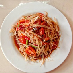 ส้มตำหอยดอง