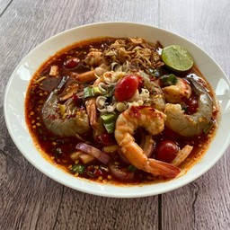 พล่ากุ้งทูโทน