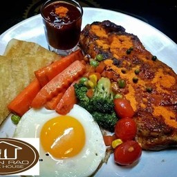 สเต็กไก่บาร์บีคิว