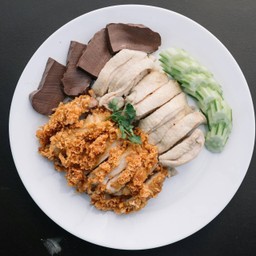 ไก่สับ 2in1 จานใหญ่