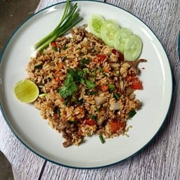 ครัวแม่โจ้ข้างโรงเรียนสวนหม่อน