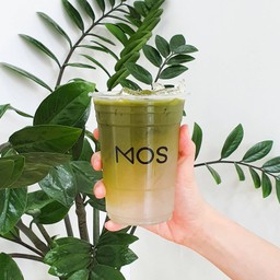 มัทฉะมะพร้าวน้ำหอมเผา