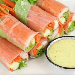 สลัดโรลแสนอร่อย