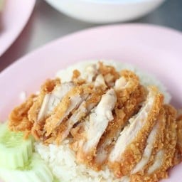 ข้าวมันไก่ป้ายแดง สาขา ซ.วัดด่าน