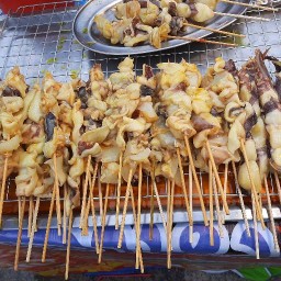 หมึกย่างจิ้มแซ่บ เทคโน66 เทคโน66