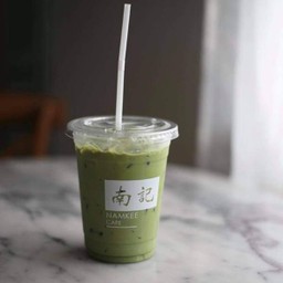 มัทฉะลาเต้ เย็น