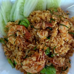 ข้าวคลุกพริกแกงกุ้ง