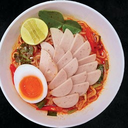 ต้มยำหมูยอ