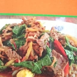 ผัดขี้เมาเนื้อ