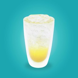 มะม่วงโซดาหญ้าหวาน Mango Soda  ( stevia )