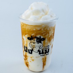 นมสดบราวน์ชูก้าปั่น