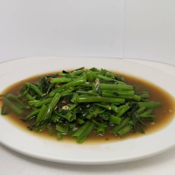 ผักบุ้งไฟแดง (กับข้าว)