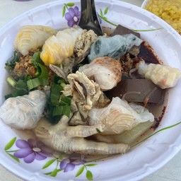 ก๋วยเตี๋ยวปากหม้อ น้ำใส พิเศษ (5ตัว)