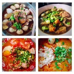 ก๋วยเตี๋ยวหมูเด้ง + ก๋วยเตี่ยวเนื้อตุ๋น สาธุฯ 45