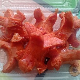 ไส้กรอกหนังกรอบ