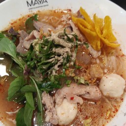 ก๋วยเตี๋ยวต้มแช่ป เผ็ด เปรี้ยว