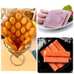 V14 วาฟเฟิลแฮม&ปูอัด