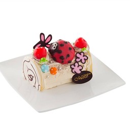 เค้กขอนไม้วนิลา