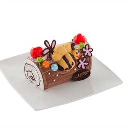 เค้กขอนไม้ช็อกโกแลต