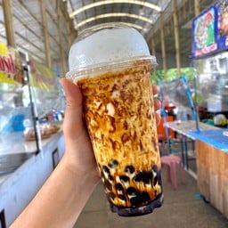 ออมสิน ชานมไข่มุก-กาแฟ ตลาดร่วมใจ ตลาดร่วมใจ ปตท . ค่ายสุรนารี