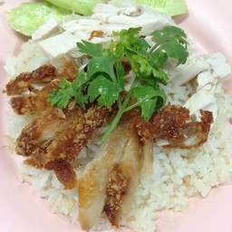 ราดหน้าจักรพรรดิ+ข้าวมันไก่(หน้า7-11แคราย)