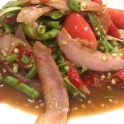 ตำถั่วคอหมูย่าง