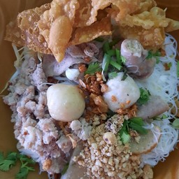 เส้นหมีขาวแห้ง