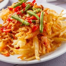 ส้มตำทอด