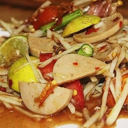 ตำหมูยอ