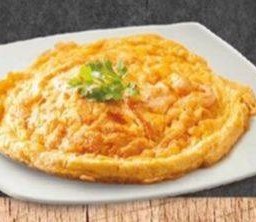 ข้าวไข่เจียวกุ้งสับ