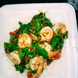 กะเพรากุ้งแซ่บ