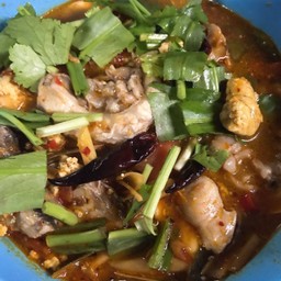 ต้มยำหัวปลา+พุงปลา+ไข่ปลา