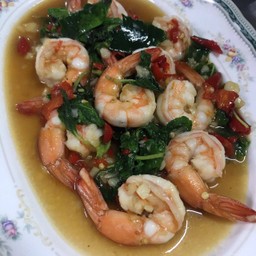 กะเพรากุ้ง