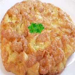 ข้าวไข่เจียว 2 ใบ ไม่ใส่เนื้อสัตว์