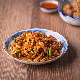 หมูสับคั่วพริกเกลือลูกโดด