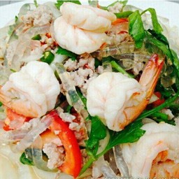 ยำเส้นแก้วรวมมิตร