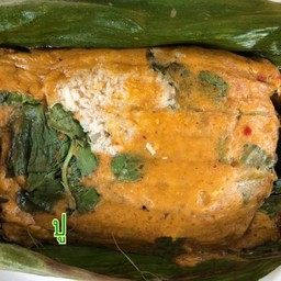 ห่อหมกทะเลย่างหน้าปู