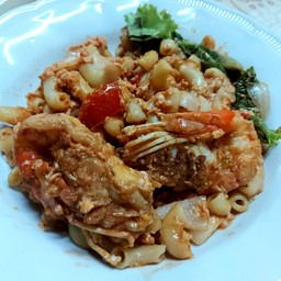 มักกะโรนีกุ้ง
