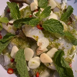 กุ้งแช่น้ำปลา